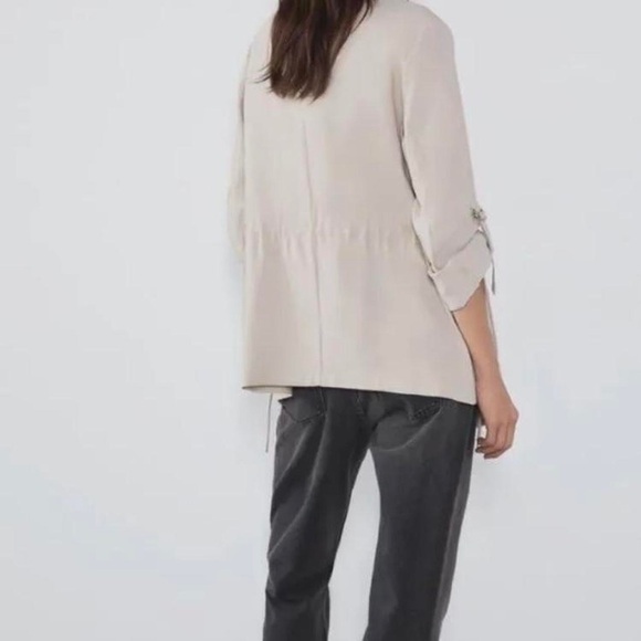Zara drawstring blazer - Picture 3 of 6